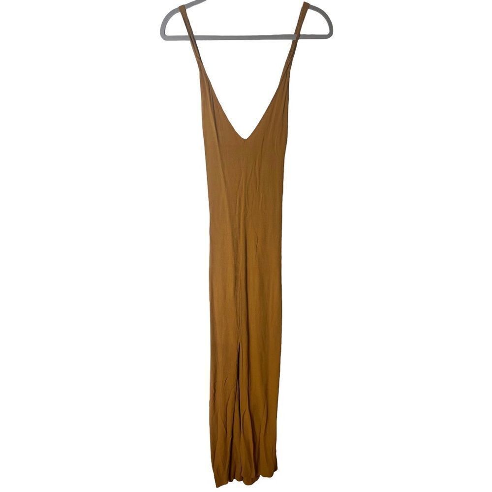 Reformation Backless Maxi Dress with Front Leg Slit